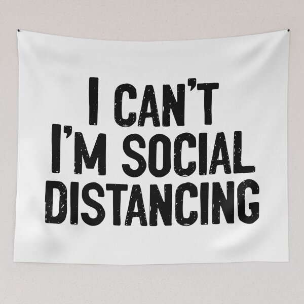 Item preview, I Can't I'm Social Distancing Pandemic designed and sold by Sour Soul.