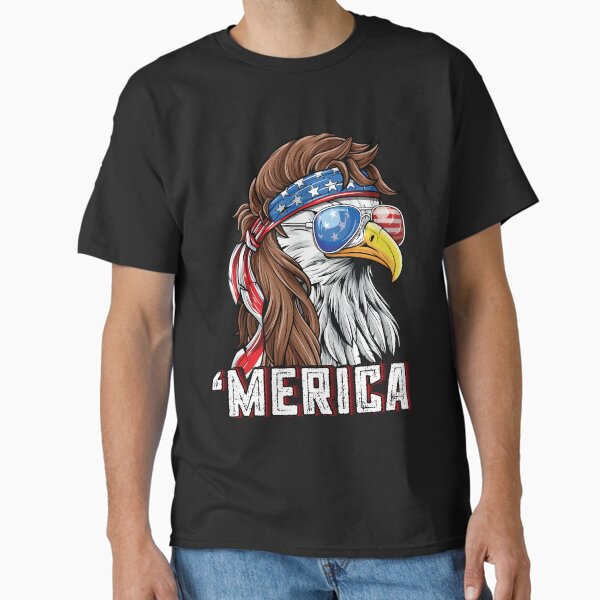 Artikel-Vorschau von Merica USA Flagge Patriotischer 4. Juli Weißkopfseeadler, designt und verkauft von mejeoshop.