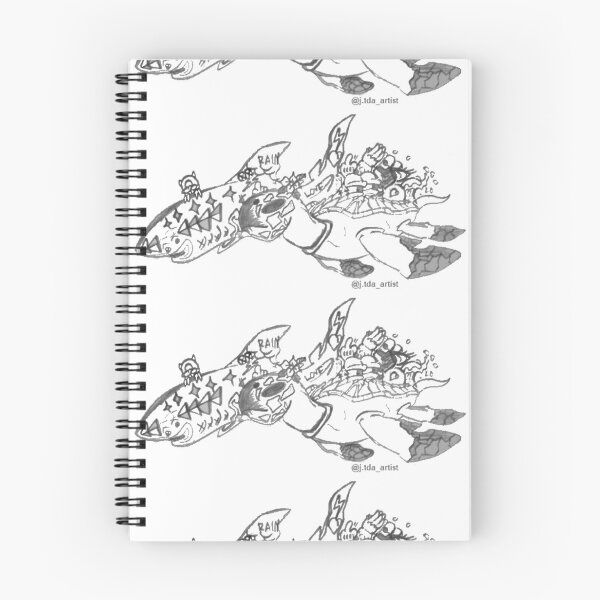 Aperçu de l'œuvre Requin et tortue créée et vendue par JTdaArtist.