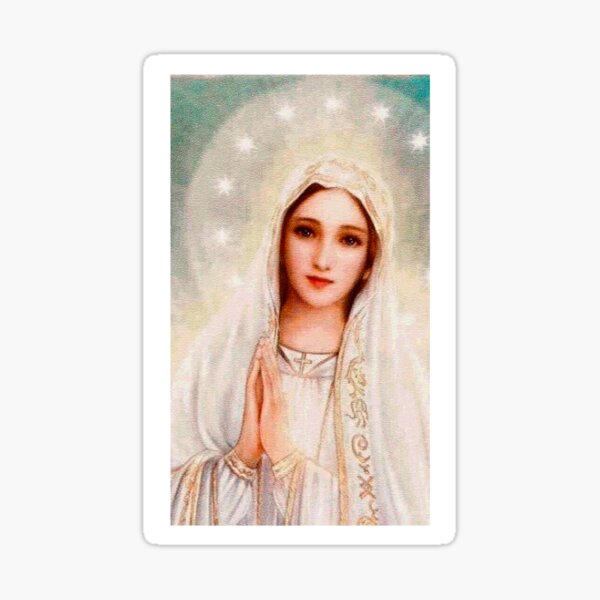 Divina Virgen María, Madre de Cristo Pegatina