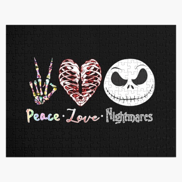 Download The Nightmare Before Christmas Jigsaw Puzzles Redbubble