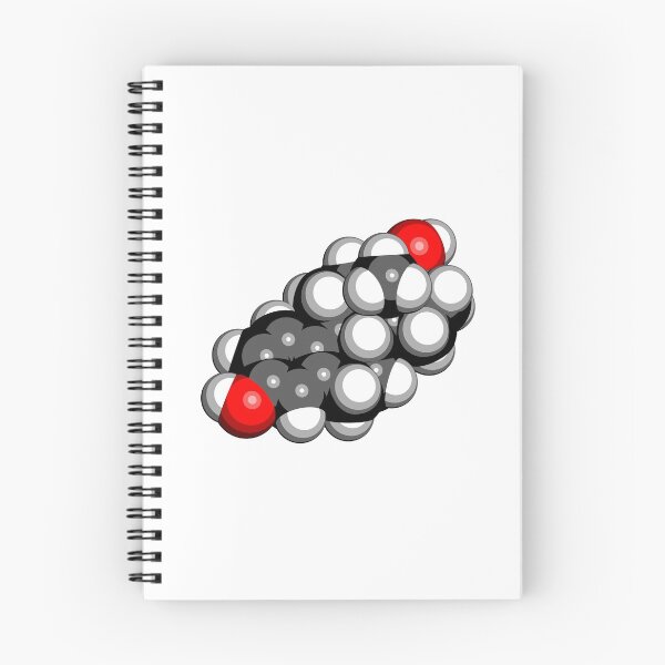 Item preview, Estradiol (estrogen) female sex hormone molecule designed and sold by molekuul.
