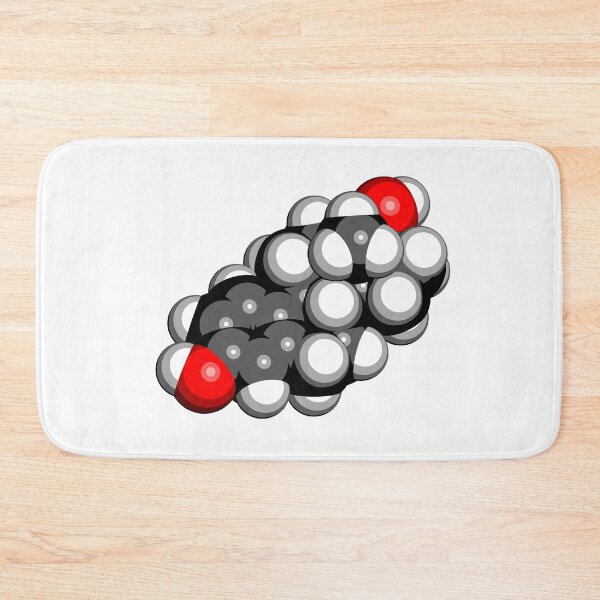 Item preview, Estradiol (estrogen) female sex hormone molecule designed and sold by molekuul.