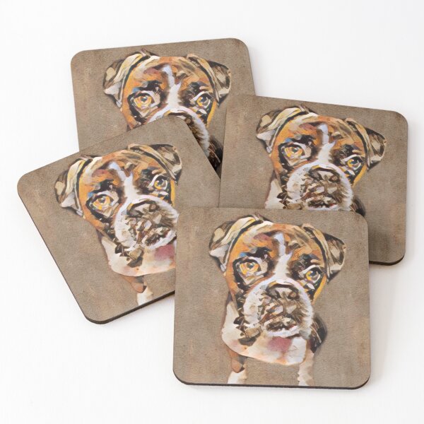 Item preview, Boof the boxer designed and sold by Amy Matson.