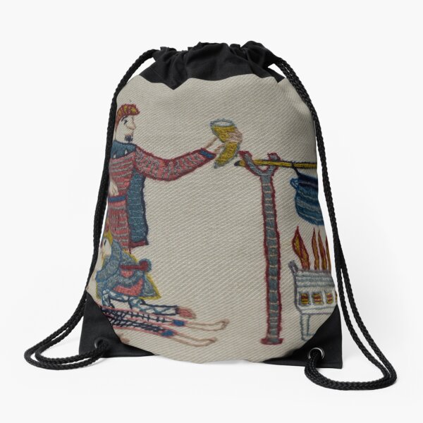Cooking for the troops Drawstring Bag