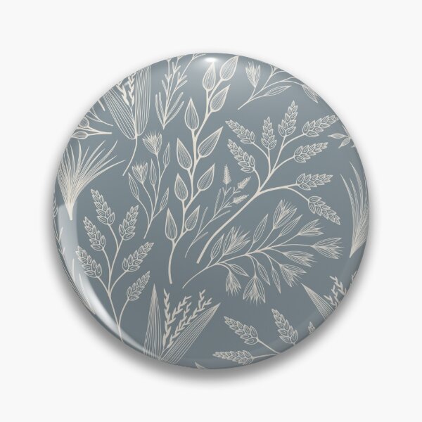 Item preview, Copy of Wild grasses line art on slate blue designed and sold by Handypanda.