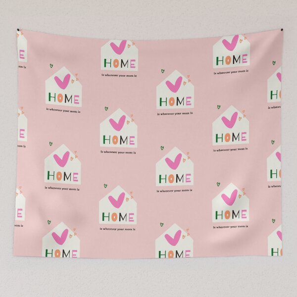 Item preview, happy mothers day- home is where your mom is designed and sold by Slaystyle.