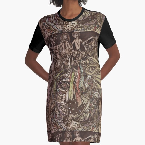 Spirit Graphic T-Shirt Dress