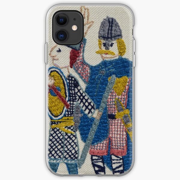 Viking huddle iPhone Soft Case