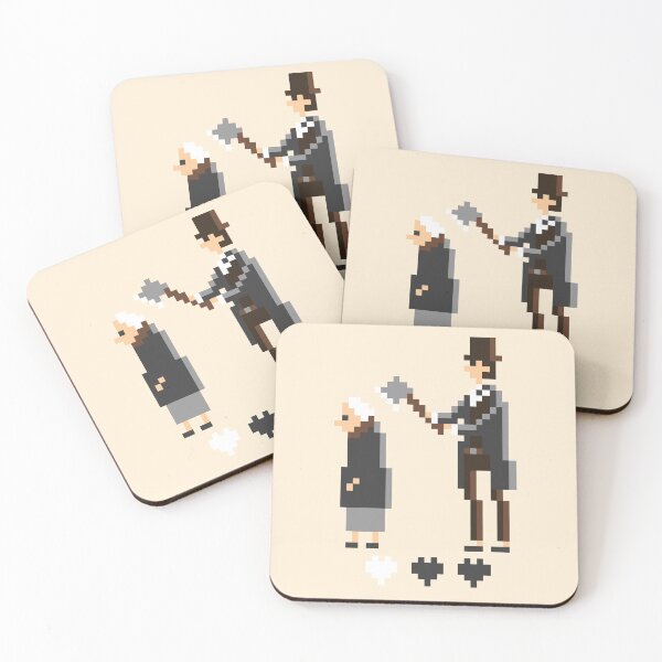 Item preview, Crime and Punishment - Retro 8 bit style ,Version 2 designed and sold by Glucka.