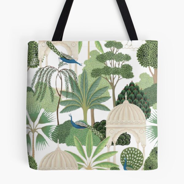 Item preview, Peacock and pavilion oriental pattern designed and sold by Alair-In.
