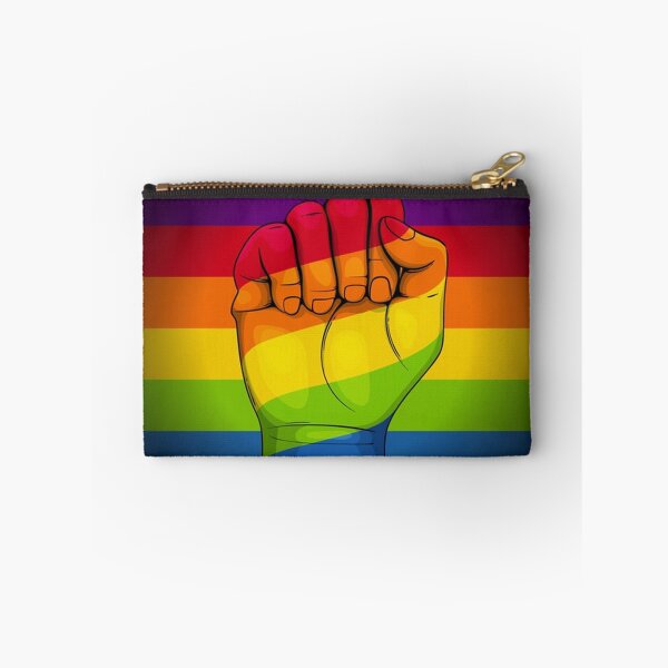 Item preview, Gay Pride Rainbow Fist designed and sold by pugmom4.