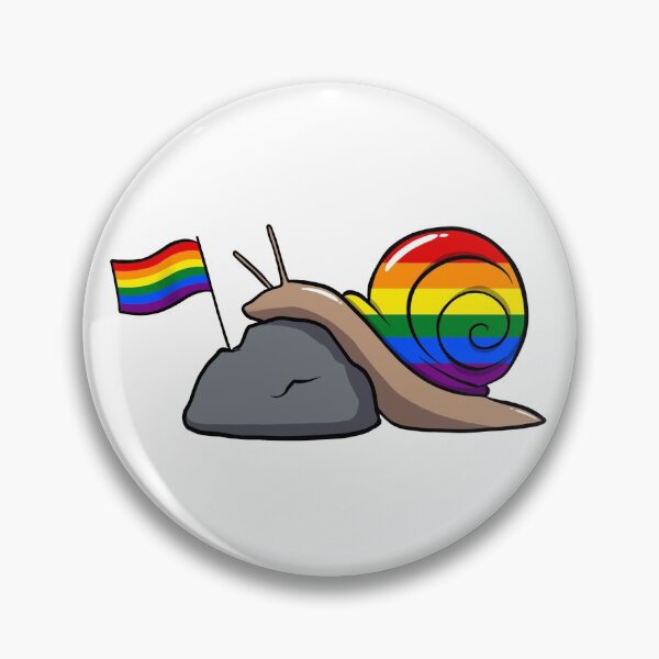 Item preview, LGBT Pride Snail designed and sold by missmomerath.