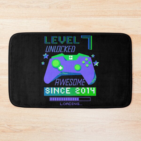 Item preview, Level 7 Unlocked 7th Birthday  designed and sold by Mixture-DESIGN.