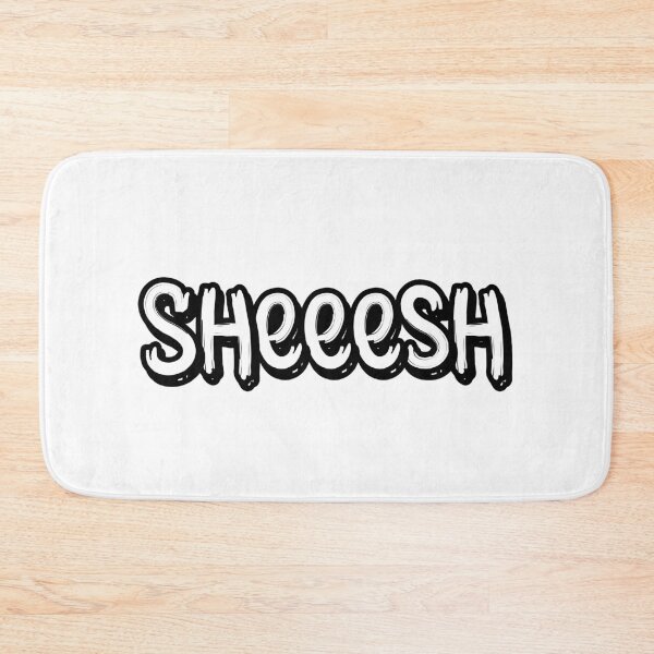 Item preview, Sheeesh meme (black) designed and sold by StefanCgraphics.