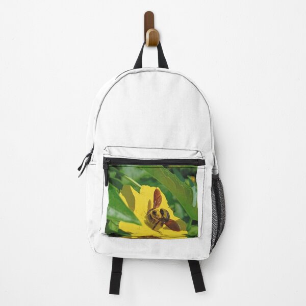 Item preview, Bee Pollinating Flowers  designed and sold by Luxxe87.