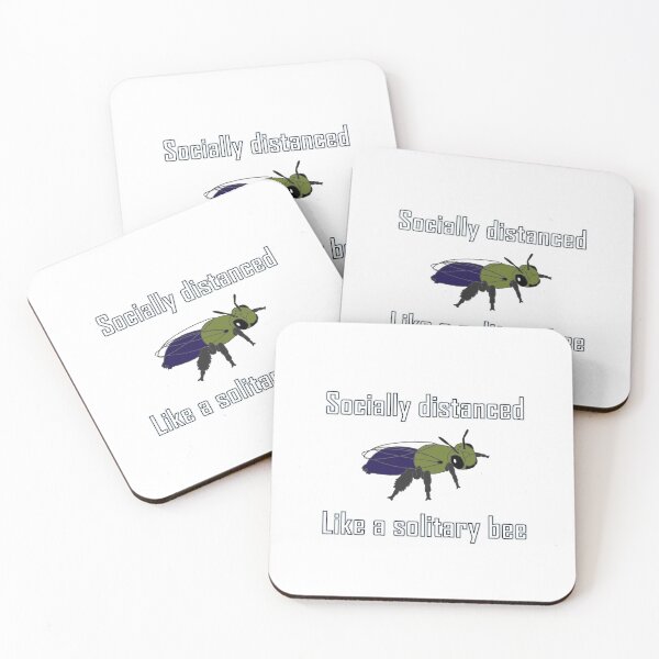 Item preview, Socially distanced like a solitary bee designed and sold by BeeBabette.