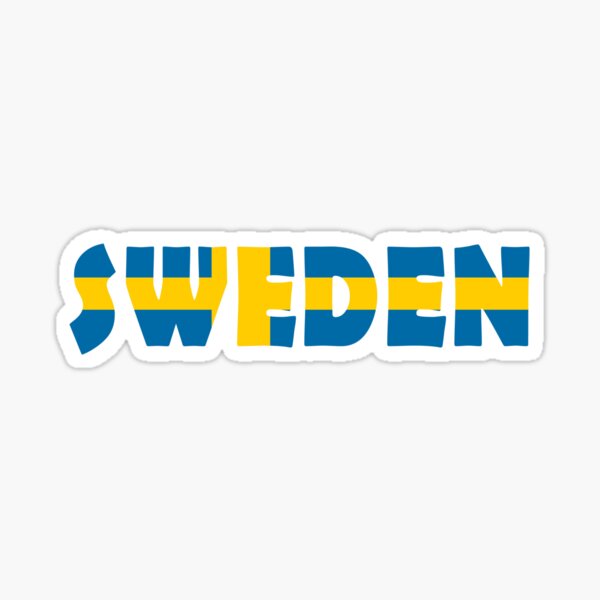 Sweden Stickers for Sale