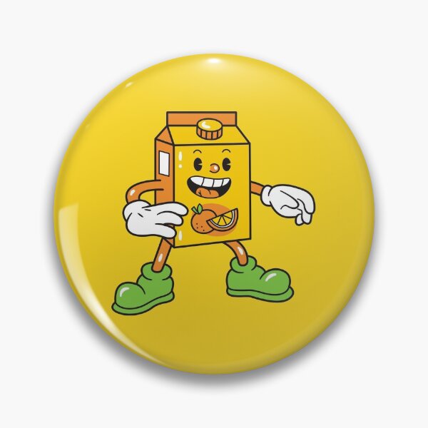 Item preview,  Funny Cartoon Orange juice Box designed and sold by Mariano Topno.