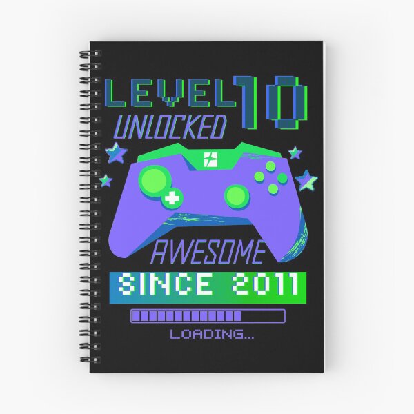Item preview, Level 10 Unlocked 10th Birthday  designed and sold by Mixture-DESIGN.