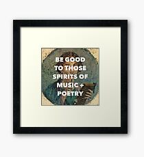 Boss Ladies: Sappho Framed Print
