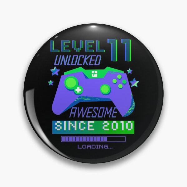 Item preview, Level 11 Unlocked 11th Birthday designed and sold by Mixture-DESIGN.