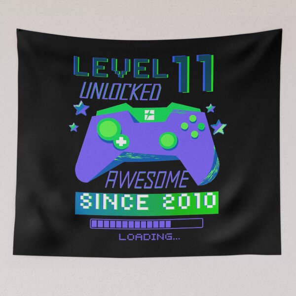 Item preview, Level 11 Unlocked 11th Birthday designed and sold by Mixture-DESIGN.