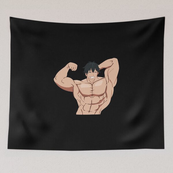 Item preview, How Many Kilograms are the Dumbbells You Lift? - Machio Pose V.2 Anime Gift   designed and sold by zee4692.