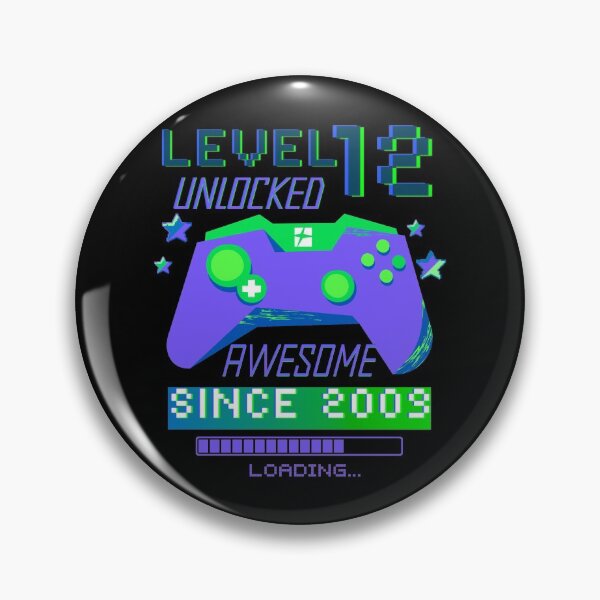 Item preview, Level 12 Unlocked 12th Birthday  designed and sold by Mixture-DESIGN.