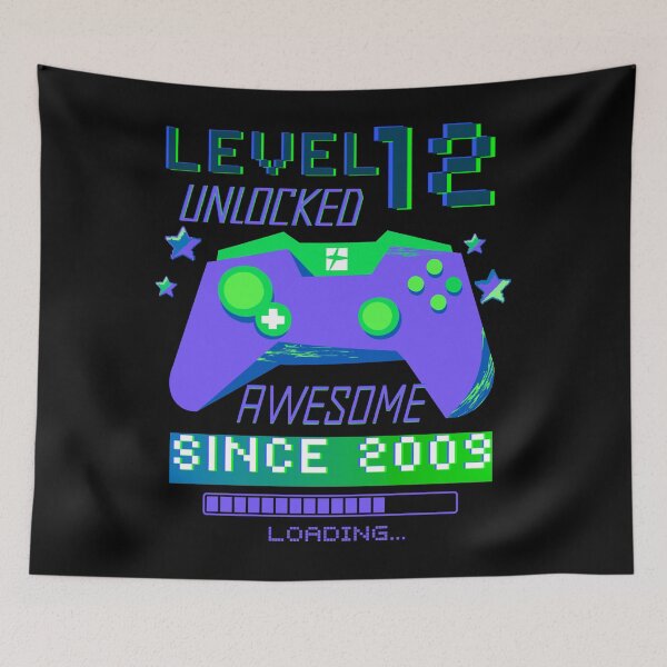 Item preview, Level 12 Unlocked 12th Birthday  designed and sold by Mixture-DESIGN.