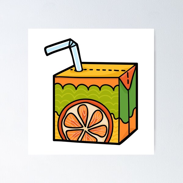 Item preview, Doodle Orange juice Box designed and sold by Mariano Topno.