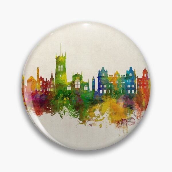 Item preview, Wigan England Skyline designed and sold by ArtPrints.