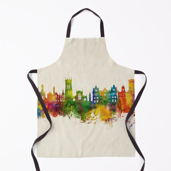Item preview, Wigan England Skyline designed and sold by ArtPrints.