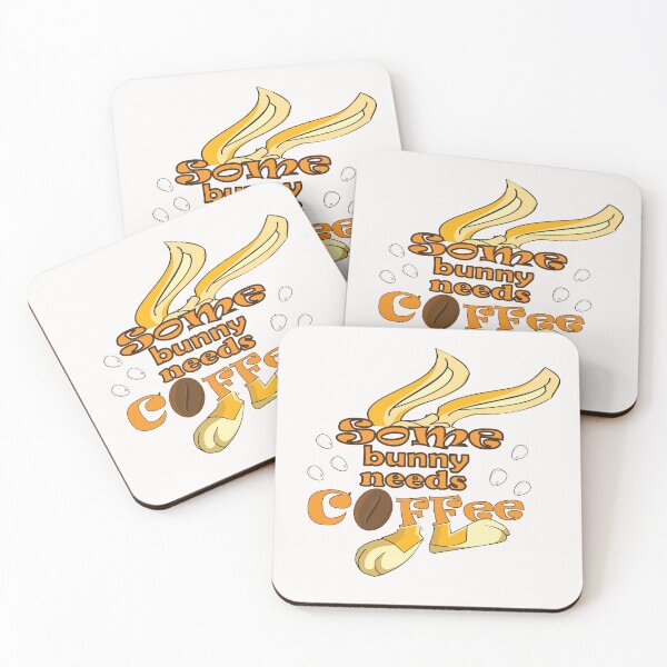 Item preview,  Some bunny needs coffee designed and sold by Fares-Reda.