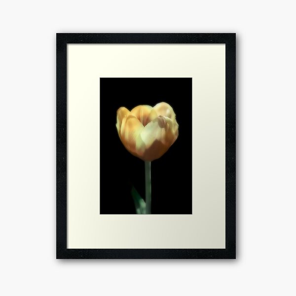 One Yellow Beauty Framed Art Print