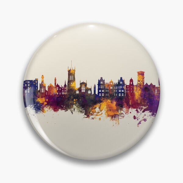 Item preview, Wigan England Skyline designed and sold by ArtPrints.