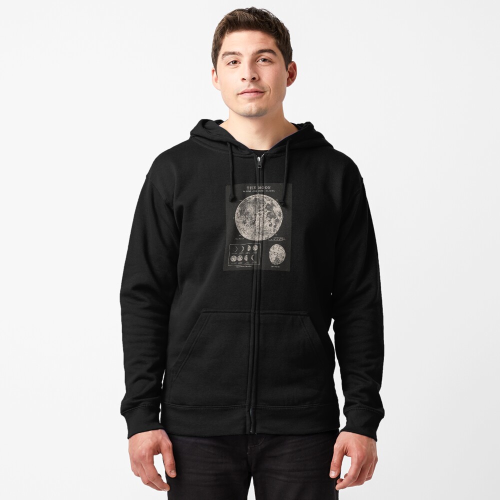 Item preview, Zipped Hoodie designed and sold by backtoblackttt.