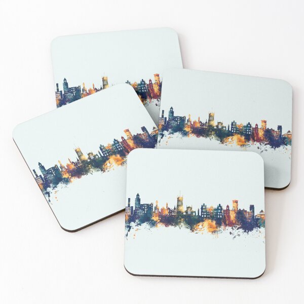 Item preview, Wigan England Skyline designed and sold by ArtPrints.