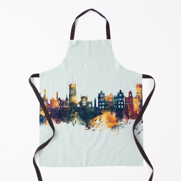 Item preview, Wigan England Skyline designed and sold by ArtPrints.