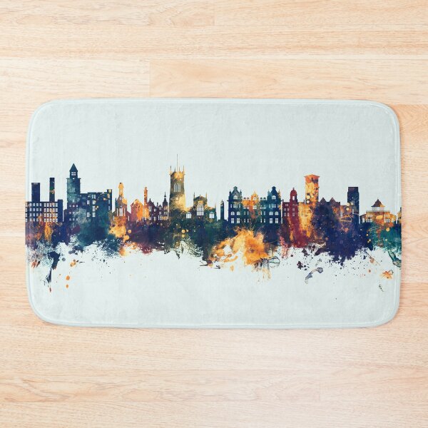 Item preview, Wigan England Skyline designed and sold by ArtPrints.