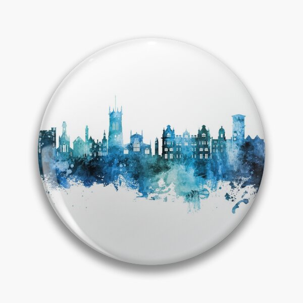 Item preview, Wigan England Skyline designed and sold by ArtPrints.