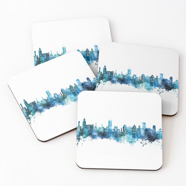 Item preview, Wigan England Skyline designed and sold by ArtPrints.
