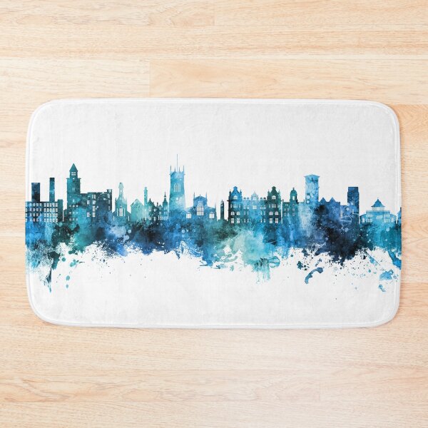 Item preview, Wigan England Skyline designed and sold by ArtPrints.