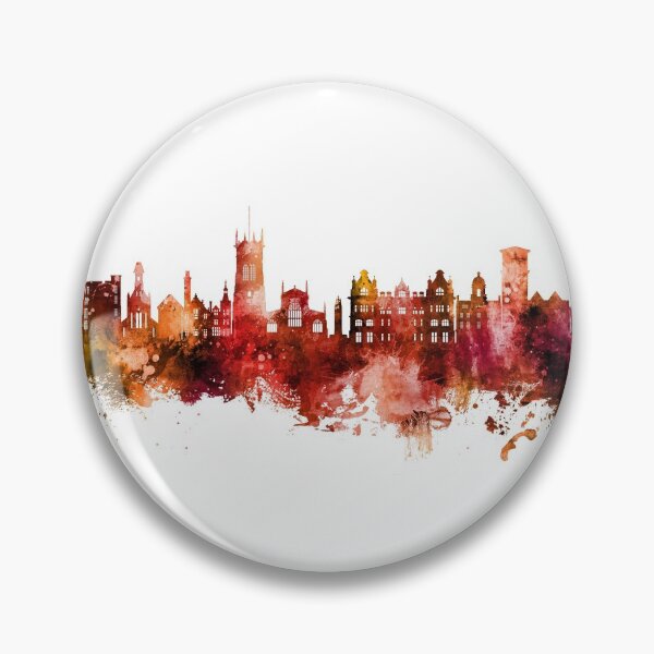 Item preview, Wigan England Skyline designed and sold by ArtPrints.
