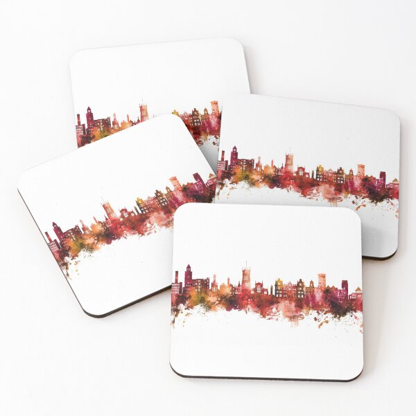 Item preview, Wigan England Skyline designed and sold by ArtPrints.