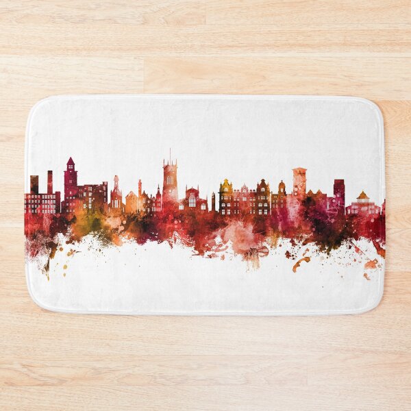 Item preview, Wigan England Skyline designed and sold by ArtPrints.