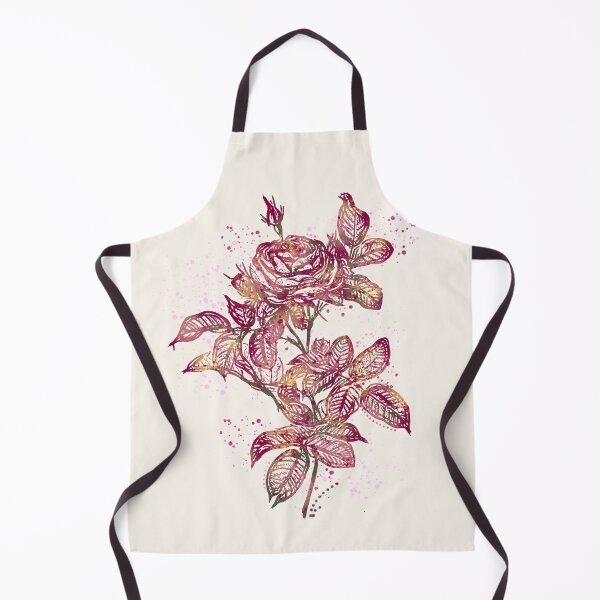 Item preview, Rose Line Art Ink Splash designed and sold by PrintInks.
