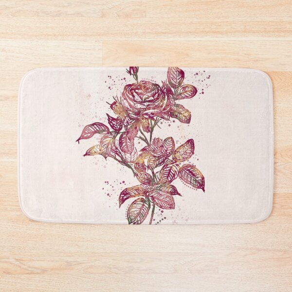 Item preview, Rose Line Art Ink Splash designed and sold by PrintInks.