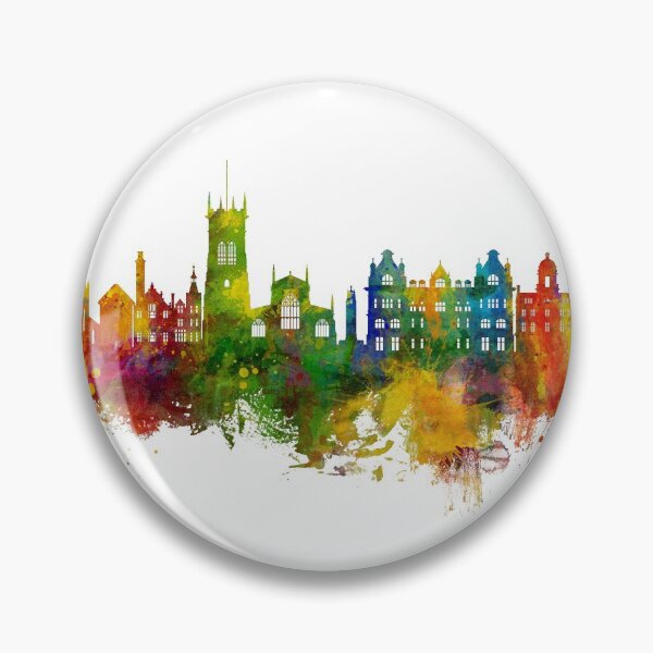 Item preview, Wigan England Skyline designed and sold by ArtPrints.