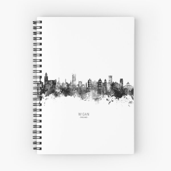 Item preview, Wigan England Skyline designed and sold by ArtPrints.